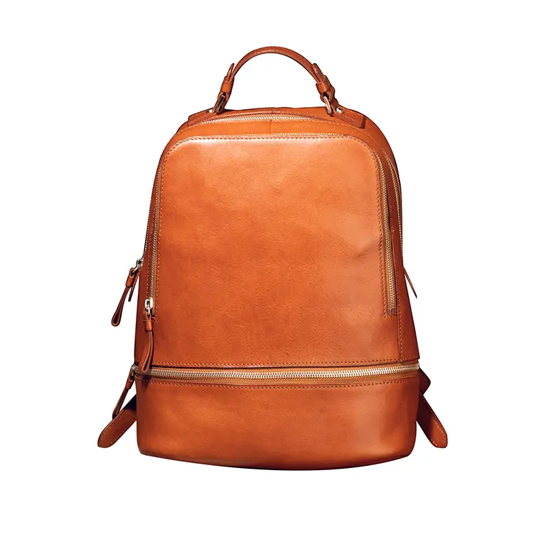 ဟင်းသီးဟင်းရွက်- Tanned Leather ကျောပိုးအိတ်