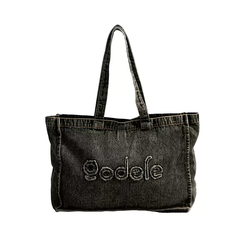 ရေဆေးပြီး Denim Bag