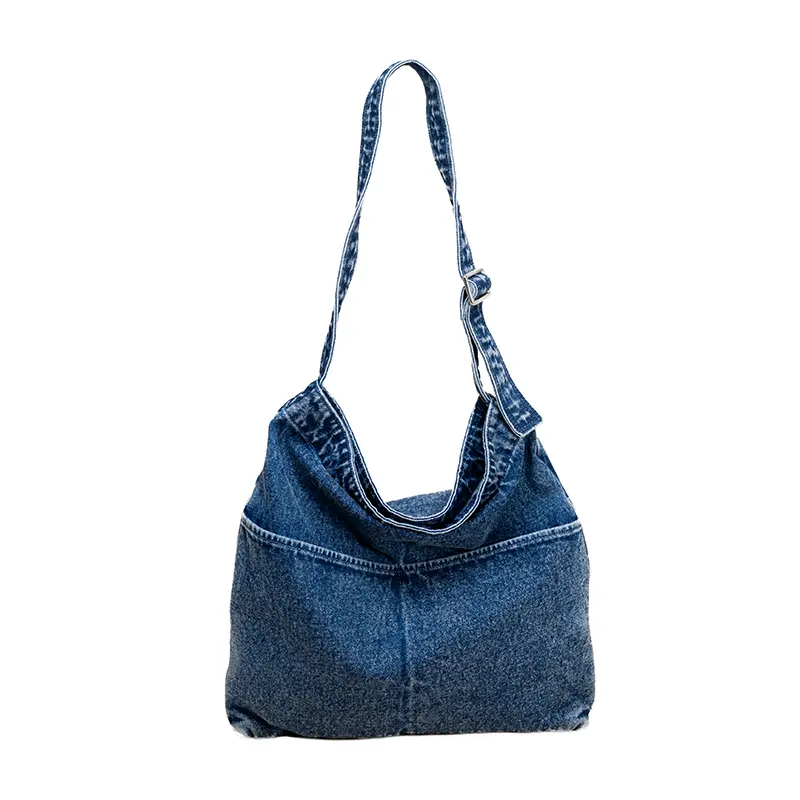 အမျိုးသမီး Denim Canvas ပခုံးအိတ်